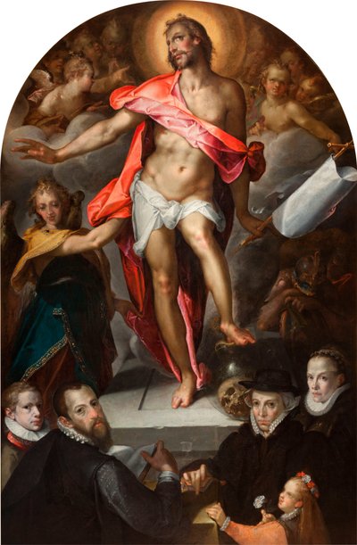 プラハの金細工師ニコラ・ミュラーの墓碑銘 作： Bartholomaeus Spranger