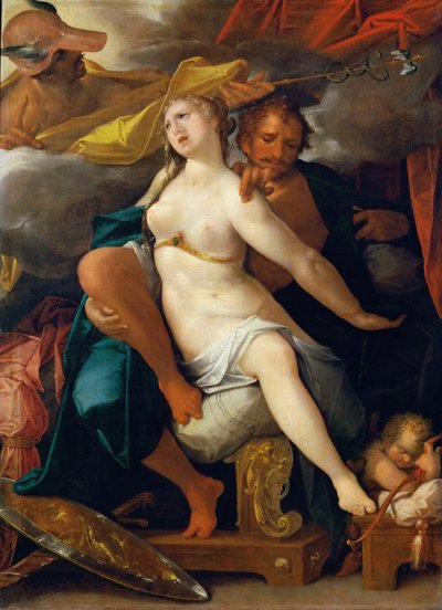 金星と火星が水星に警告される 作： バルトロマイ・スプランジャー