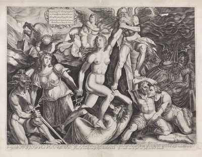 時は正義の力で真実を明らかにする 作： Bartholomeus Willemsz. Dolendo