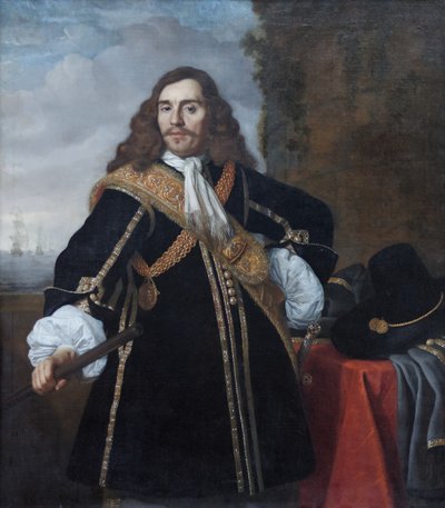 ギデオン・デ・ヴィルトの肖像 作： Bartholomeus van der Helst