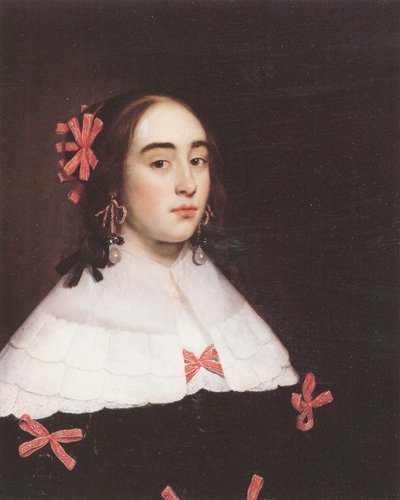 貴婦人の肖像 作： Bartholomeus van der Helst