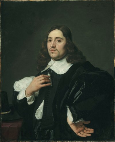 男の肖像 作： Bartholomeus van der Helst