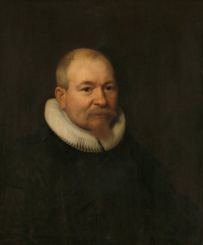 サミュエル・ヴァン・ランスベルゲン (d. 1669)、ロッテルダムの宗教大臣 作： Bartholomeus van der Helst