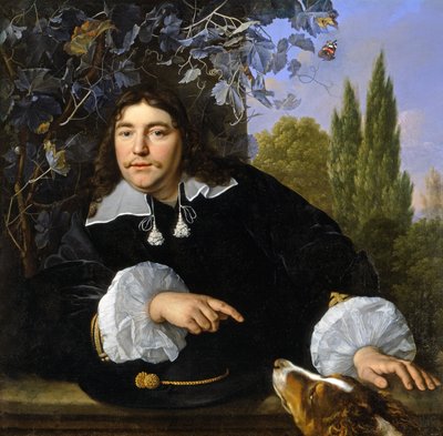 自画像 作： Bartholomeus van der Helst
