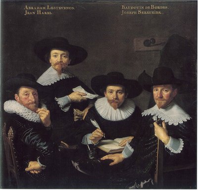 ワロン孤児院のリージェントたち 作： Bartholomeus van der Helst