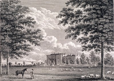 ブロックウェル ホール、ハーン ヒル、ランベス、ロンドン、1820 作： Bartholomew Howlett