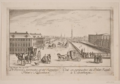 Frederiksholm チャンネル、テレビ 王子の邸宅 作： Bartholomæus Roque