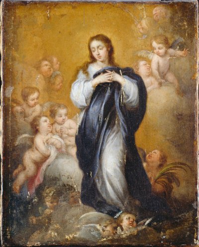 無原罪の御宿り 作： Bartolomé Esteban Murillo