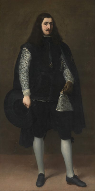 Alcantara または Calatrava の騎士。 1650-55。 作： Bartolomé Esteban Murillo