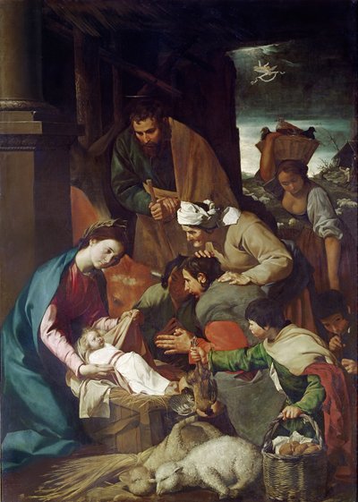羊飼いの礼拝、1630 作： Bartolomé Esteban Murillo