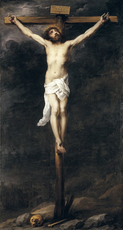 十字架上のキリスト、1660-70 作： Bartolomé Esteban Murillo