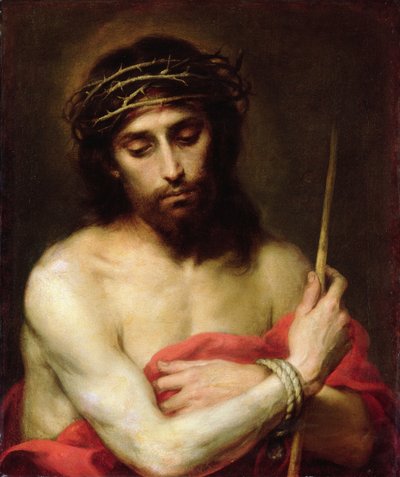 悲しみの男キリスト 作： Bartolomé Esteban Murillo