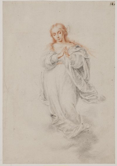 無原罪懐胎、聖母マリア 作： Bartolomé Esteban Murillo
