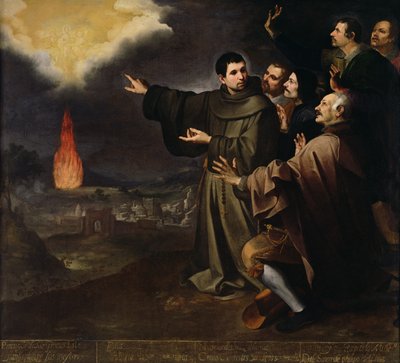 アルカラのフレイジュリアンのスペイン王フィリップ2世の魂の昇天のビジョン、1645-46 作： Bartolomé Esteban Murillo
