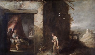 「ヤコブを祝福するイサク」、17世紀 作： Bartolomé Esteban Murillo