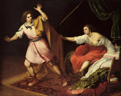 ヨセフとポティファルの妻 作： Bartolomé Esteban Murillo