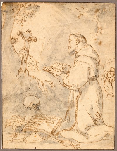 聖フランシスコの祈り 作： Bartolomé Esteban Murillo