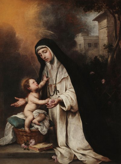 サンタ・ロサ・デ・リマ 作： Bartolomé Esteban Murillo