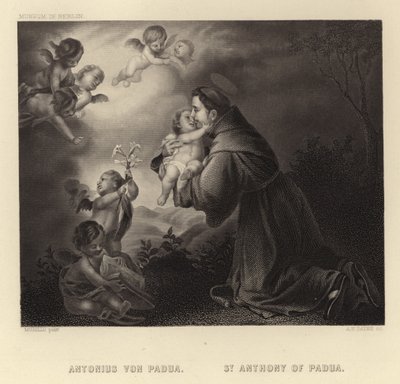 パドヴァの聖アントニウス 作： Bartolomé Esteban Murillo