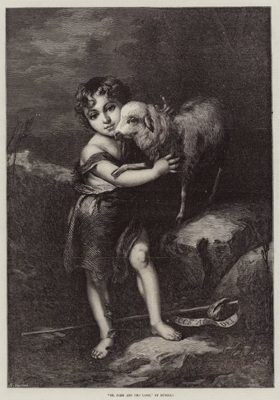 セントジョンと子羊 作： Bartolomé Esteban Murillo