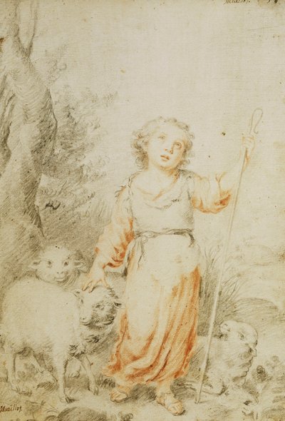 グッドシェパード、 作： Bartolomé Esteban Murillo