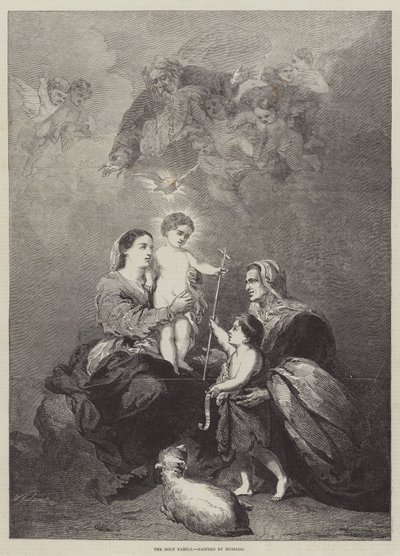 聖家族 作： Bartolomé Esteban Murillo