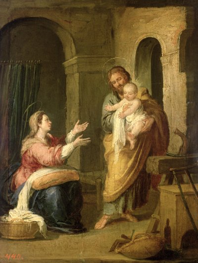 聖家族、1660年から70年頃 作： Bartolomé Esteban Murillo