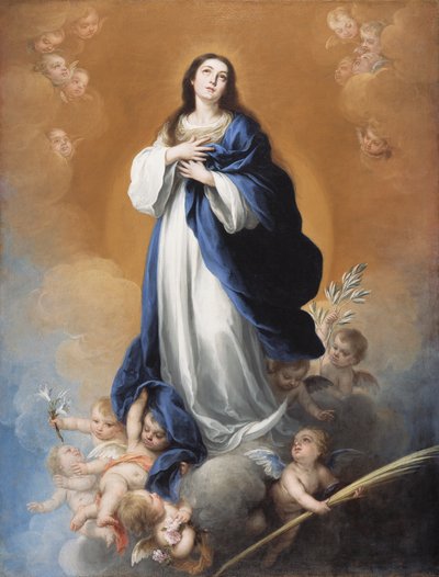 無原罪懐胎 作： Bartolomé Esteban Murillo