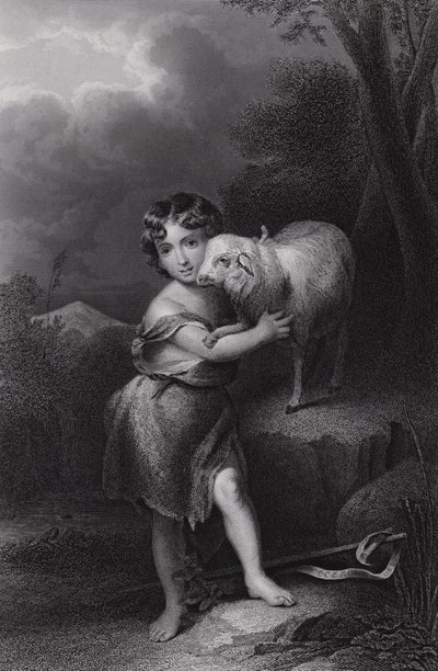 幼児セントジョン 作： Bartolomé Esteban Murillo