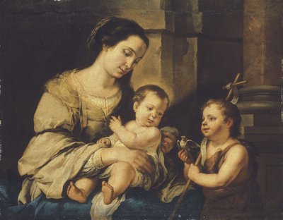 洗礼者聖ヨハネと聖母子 作： Bartolomé Esteban Murillo