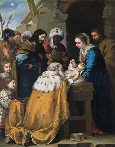 三王礼拝 作： Bartolomé Esteban Murillo