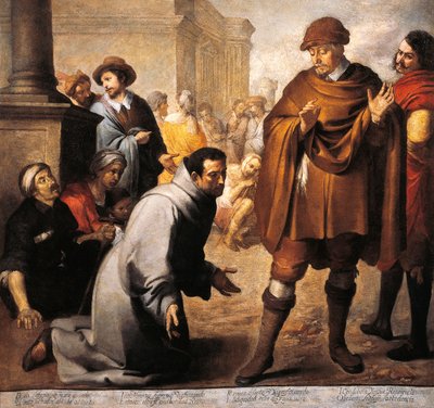 São Salvador da Horta e Inquisidor de Aragão, de Bartolomeu Esteban Murillo (1618-1682) 作： Bartolomé Esteban Murillo