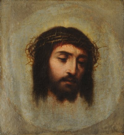 ヴェロニカの布 (キャンバスに油彩) 作： Bartolomé Esteban Murillo