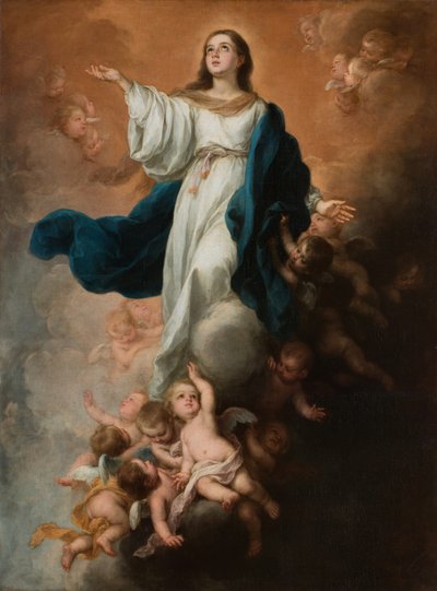 ウォルポール無原罪の御宿り》1680年頃 油彩・カンヴァス 作： Bartolomé Esteban Murillo