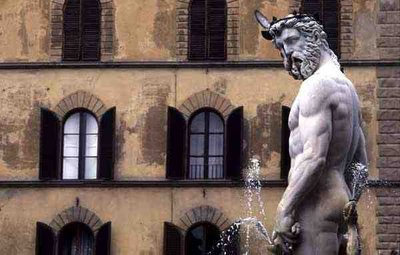 ネプチューンの噴水、1560-75 作： Bartolomeo Ammannati
