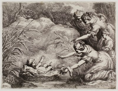 モーセの発見 作： Bartolomeo Biscaino