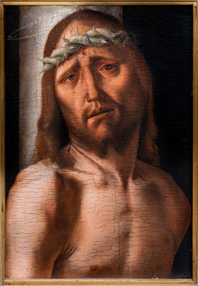 列のキリスト、15世紀後半（パネルに油彩） 作： Bartolomeo Montagna