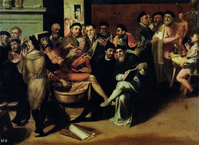 アーティストのための解剖学レッスン 作： Bartolomeo Passarotti