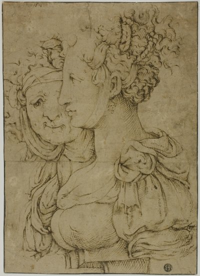 老婆と若い女性 作： Bartolomeo Passarotti