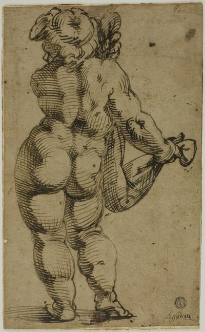 後ろから見た立ちプット 作： Bartolomeo Passarotti