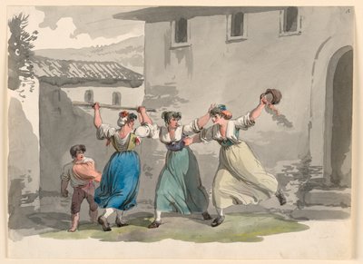 ローマの女性の戦い 作： Bartolomeo Pinelli
