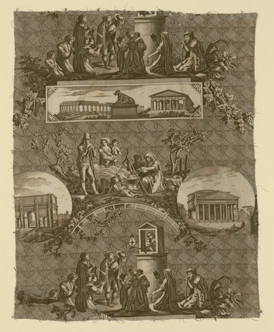Le Romain (The Roman) (家具用ファブリック) 作： Bartolomeo Pinelli