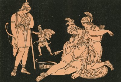 カミラの死 作： Bartolomeo Pinelli