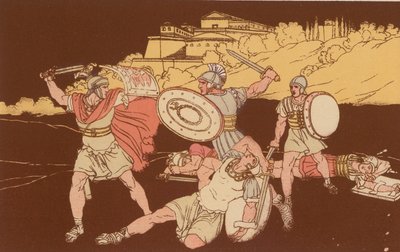 ホレスとキュリアティ 作： Bartolomeo Pinelli