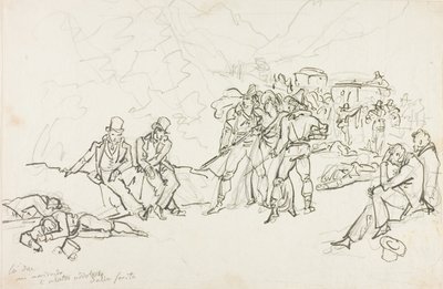 駅馬車強盗事件 作： Bartolomeo Pinelli