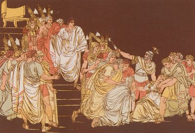 バージニアの死 作： Bartolomeo Pinelli