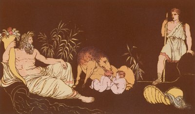 オオカミと双子 作： Bartolomeo Pinelli