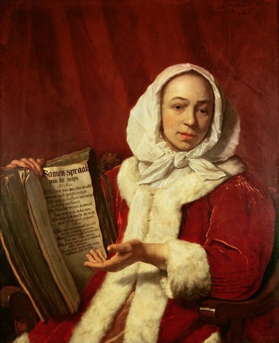 ワインを祝う若い女性、1665 作： Bartolomeus van der Helst