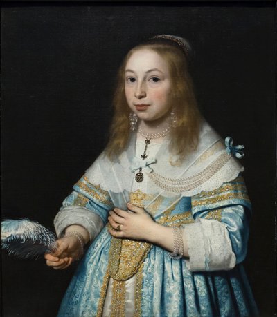 少女の肖像 作： Bartolomeus van der Helst
