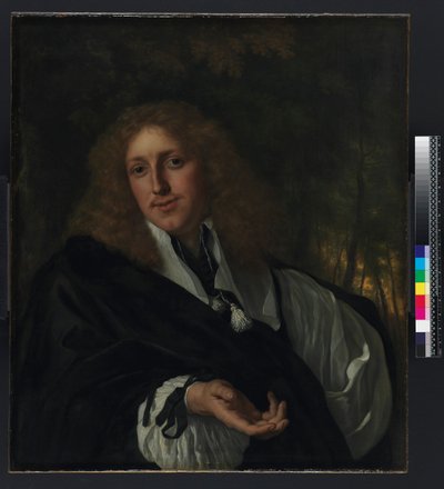 男の肖像、1662 作： Bartolomeus van der Helst